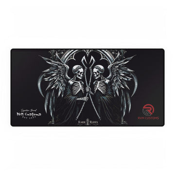 twin reapers Desk Mats - Home Decor - RVM Customs LLC