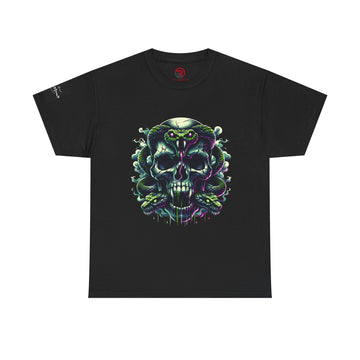Viper Skull Tee - Vibrant Colors Unisex Heavy Cotton Tee - T-Shirt - RVM Customs LLC