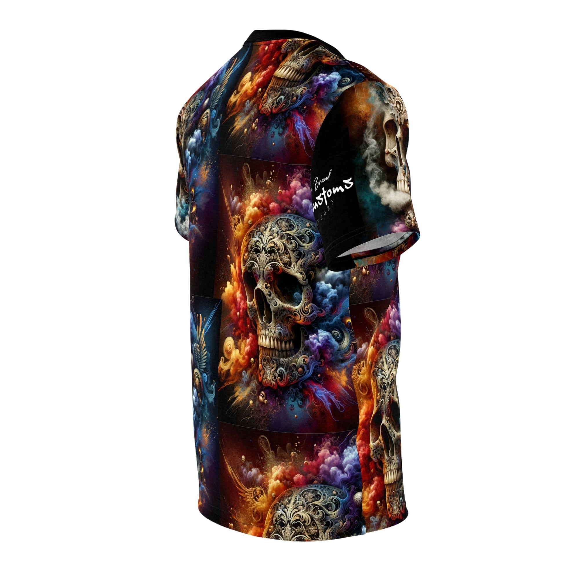 "Alchemy of Eternity: Modernist Memento Mori" - Tee - All Over Prints - RVM Customs LLC