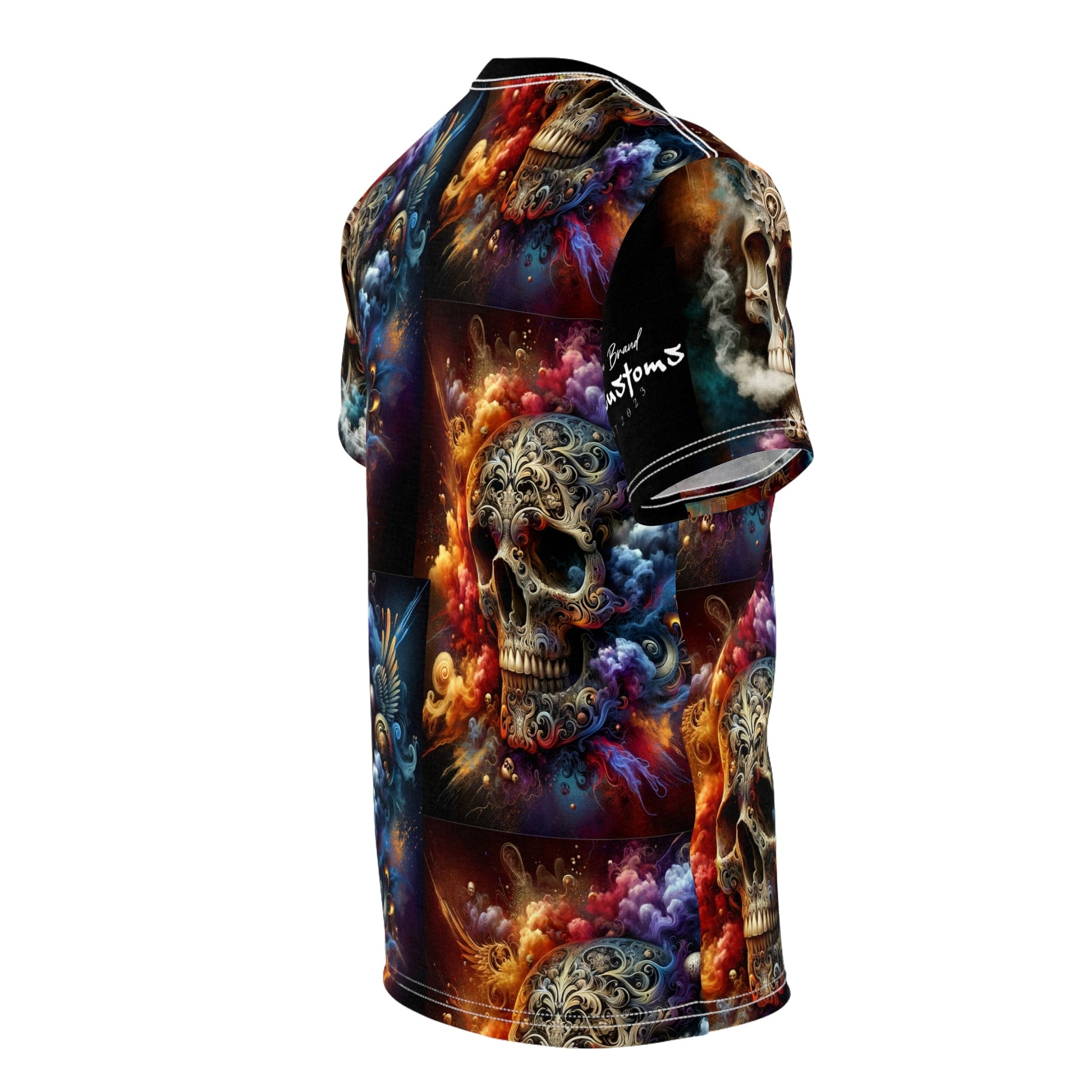 "Alchemy of Eternity: Modernist Memento Mori" - Tee - All Over Prints - RVM Customs LLC