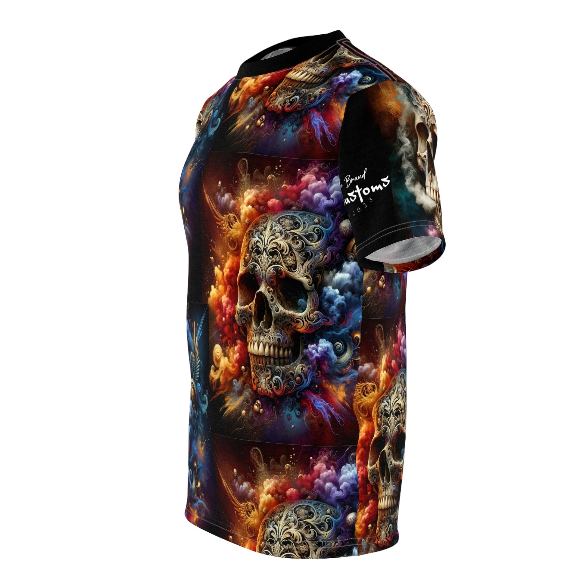 "Alchemy of Eternity: Modernist Memento Mori" - Tee - All Over Prints - RVM Customs LLC