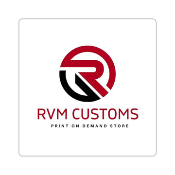 Custom Kiss - Cut Stickers | Personalized Laptop Decals, Fun & Trendy, Gifts for All Occasions, Party Favors, Home Decor - Paper products - RVM Customs LLC