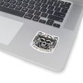 Edgy Skull Kiss - Cut Stickers | Dark Art Decal for Laptops, Water Bottles, Gifts for Goth Enthusiasts, Customizable Stickers - Paper products - RVM Customs LLC