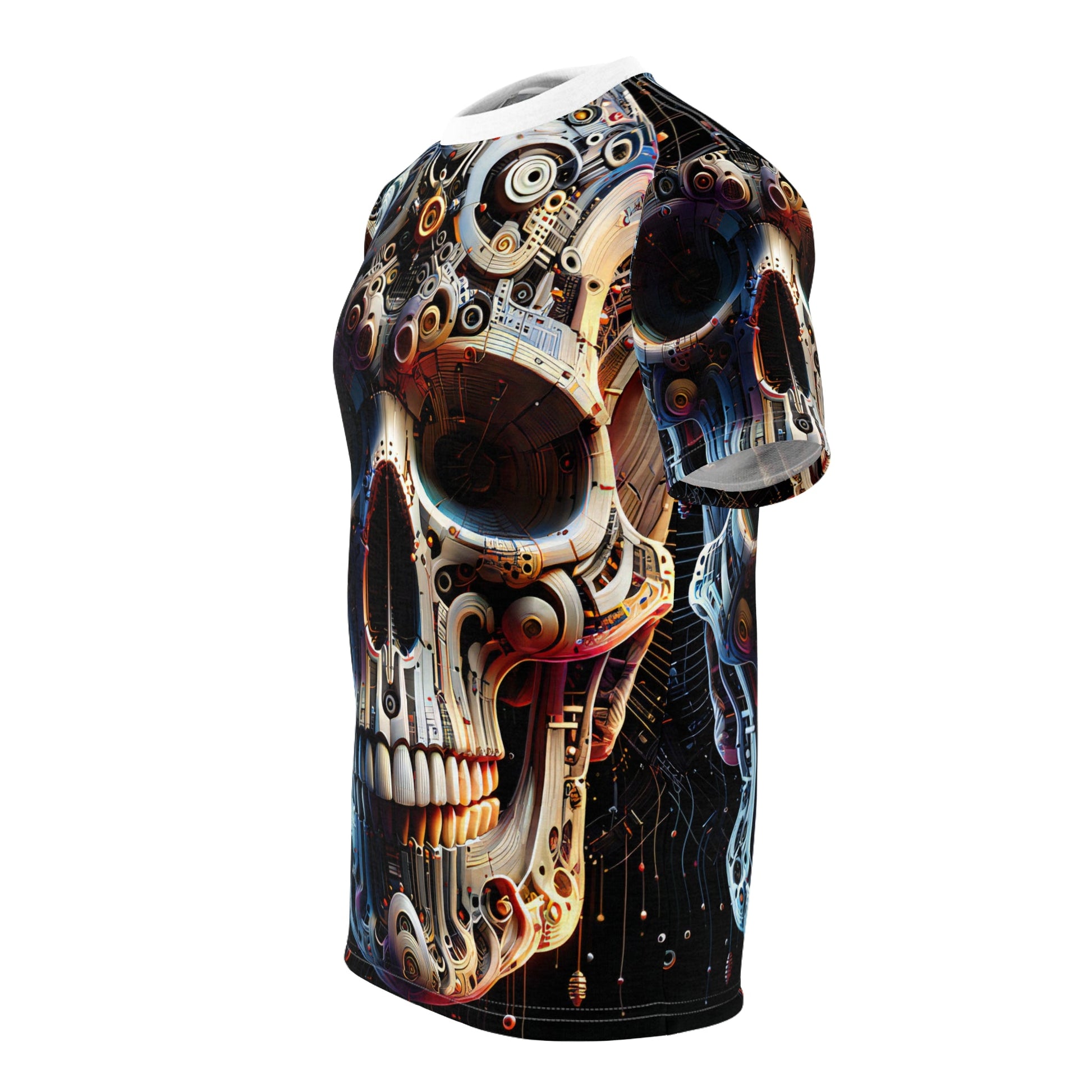 "Imortal Chic: A Transcending Odyssey in Monochrome Mystery" - Tee - All Over Prints - RVM Customs LLC
