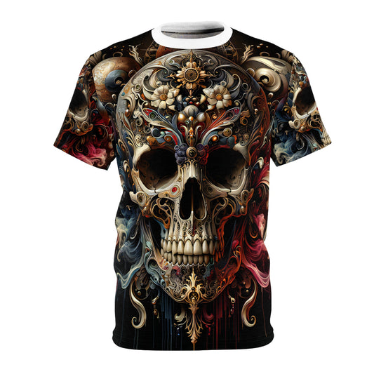 "Memento Noir: A Modern Vanitas" - Tee - All Over Prints - RVM Customs LLC