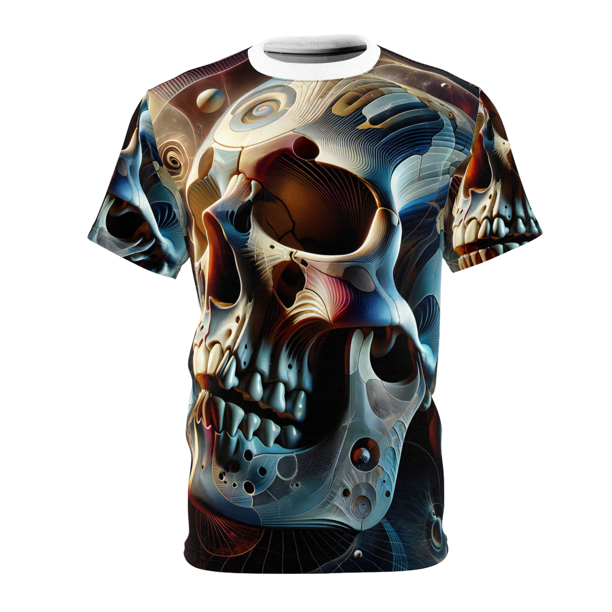 "Evolution of Eternity" - "The Skull Collection" Tee - All Over Prints - RVM Customs LLC