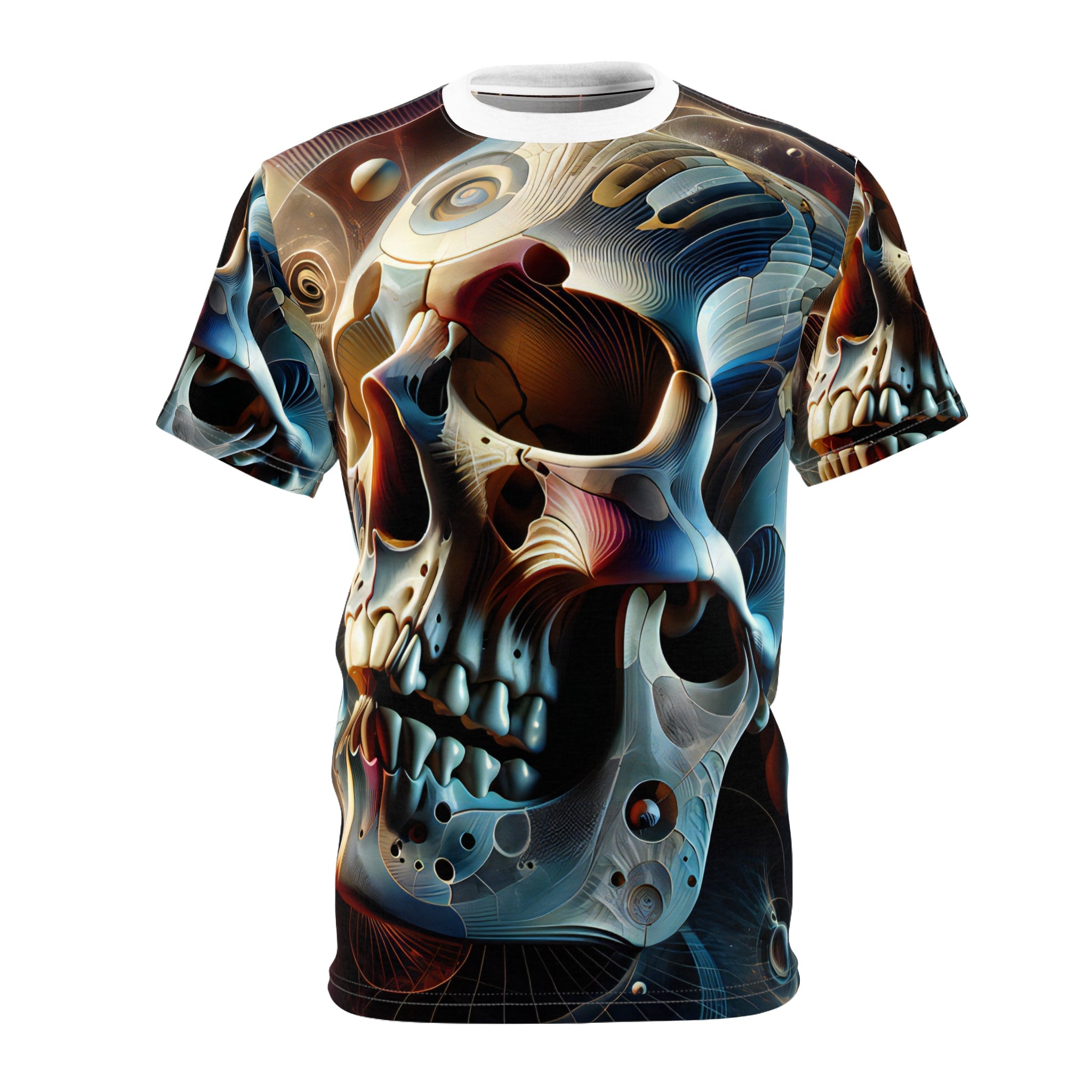 "Evolution of Eternity" - "The Skull Collection" Tee - All Over Prints - RVM Customs LLC