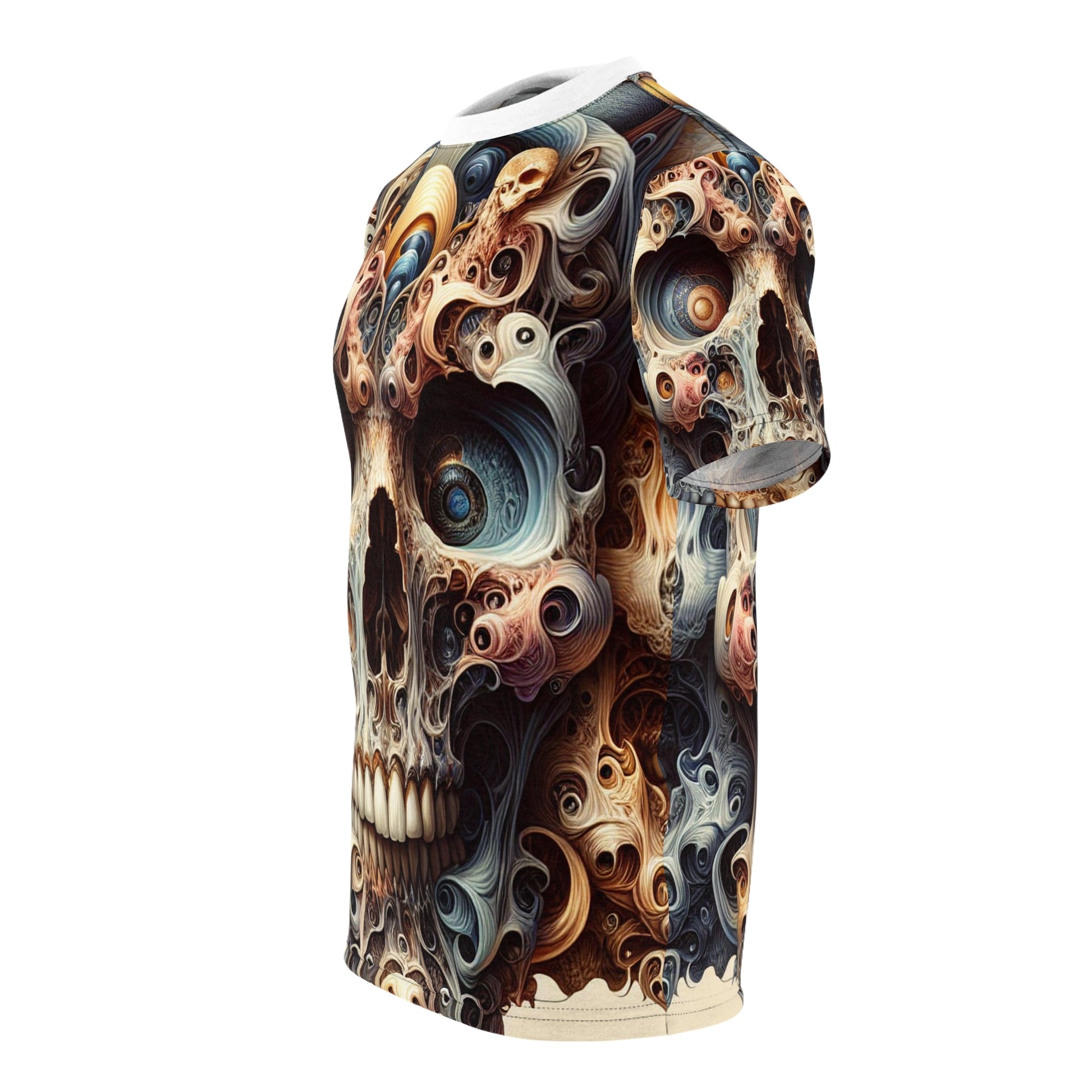 "Mystic Shadows Skull Tee" - Tee - All Over Prints - RVM Customs LLC