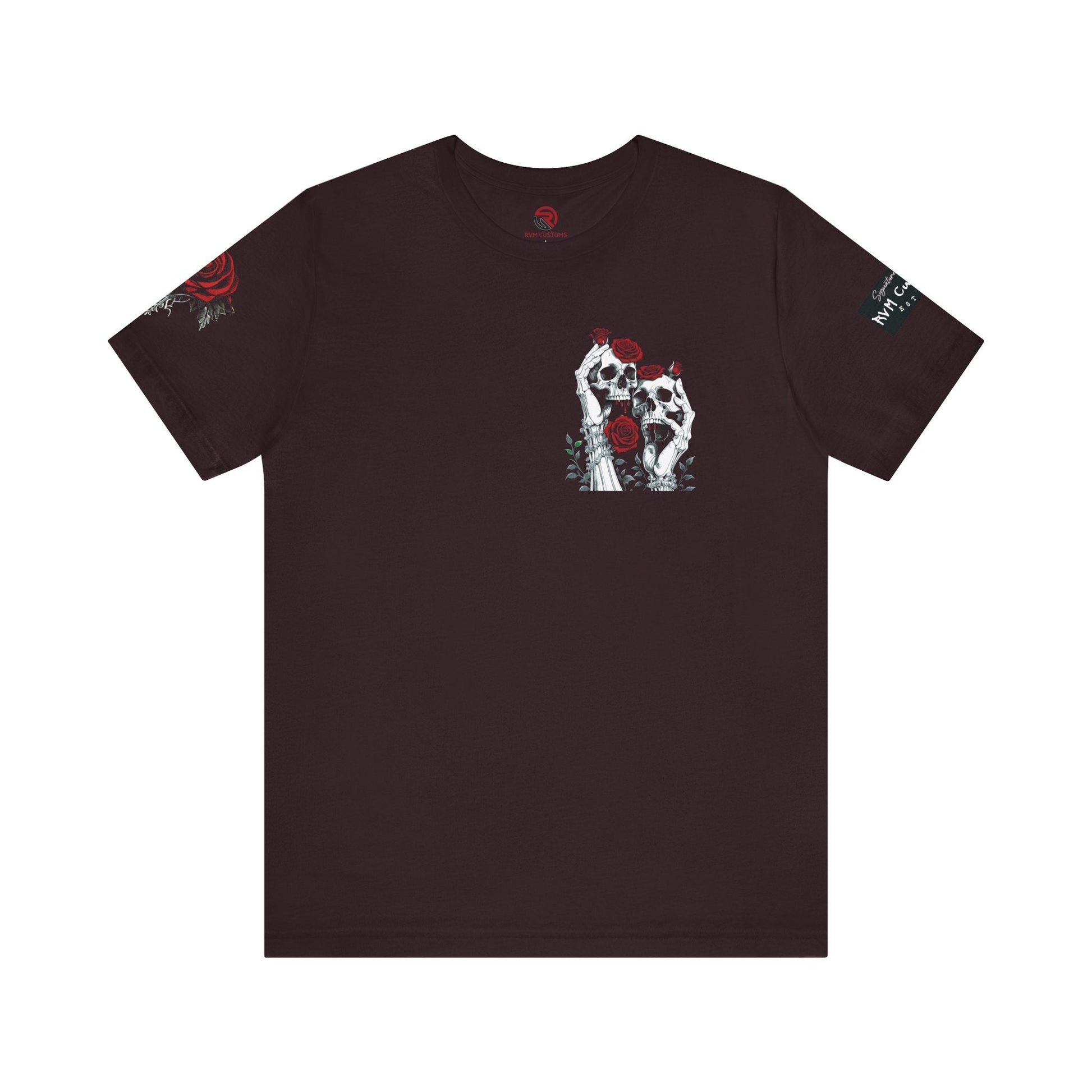 Skull Tee - Wild Hearts Never Die Unisex Jersey Short Sleeve - T-Shirt - RVM Customs LLC