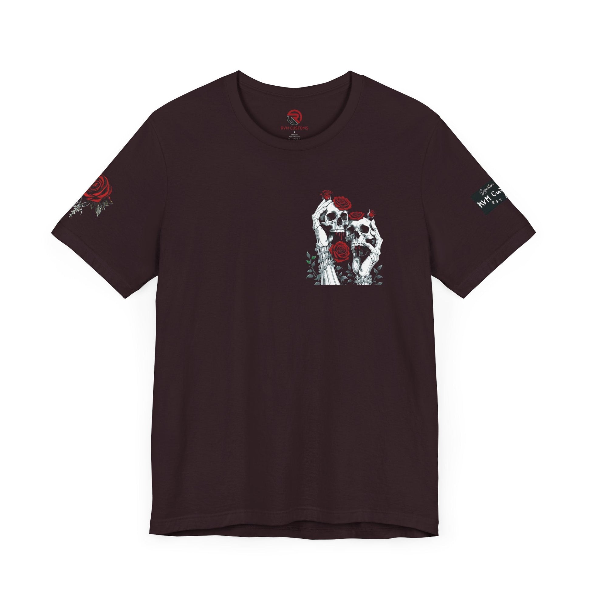 Skull Tee - Wild Hearts Never Die Unisex Jersey Short Sleeve - T-Shirt - RVM Customs LLC
