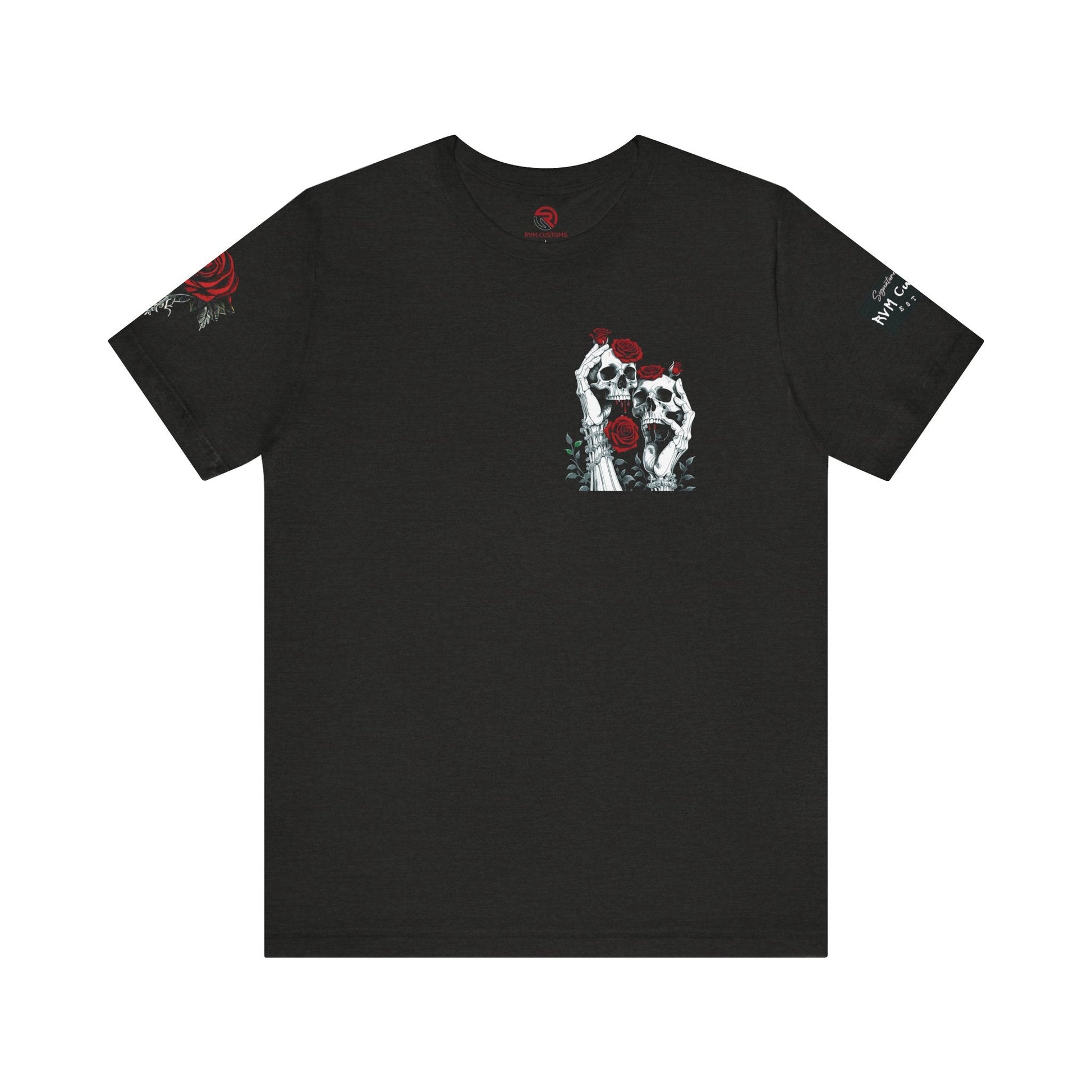 Skull Tee - Wild Hearts Never Die Unisex Jersey Short Sleeve - T-Shirt - RVM Customs LLC