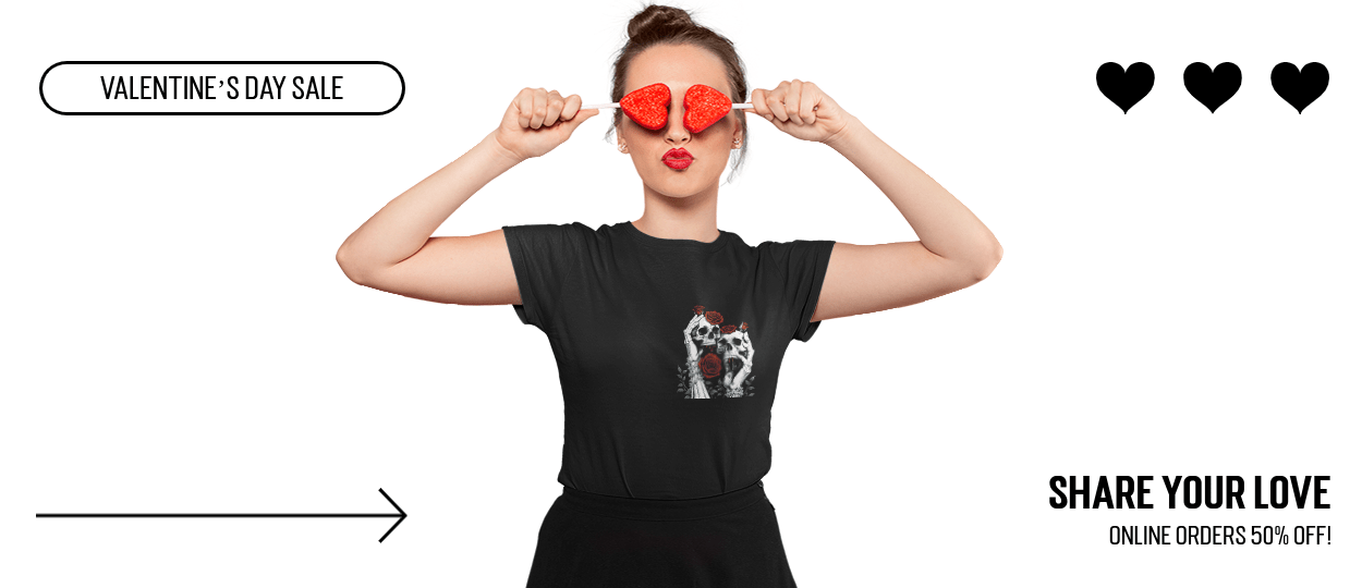 Wild Hearts Never Die Valentines Day Tee - T-Shirt - RVM Customs LLC